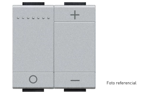 DIMMER CON PULSADOR 0-10V 300-600W ANTRACITA BTICINO REF L4410N