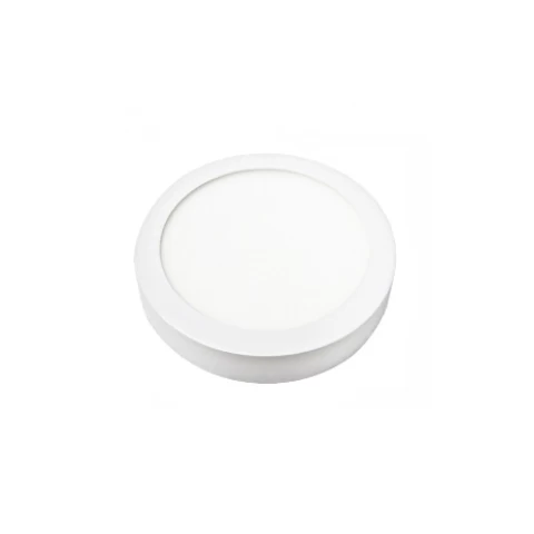 Plafon Led Redondo 6w Blanco Empavonado Luz Fria Vell.max