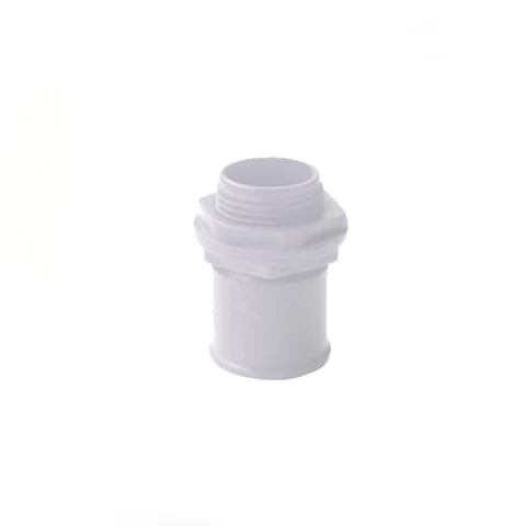 Salida De Caja C/tuerca Pvc 16mm Libre Halog