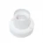 Base recta C/Bornes conex E-27 Blanca