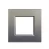 PLACA 2P AVENUE RECTANGULAR MODELO LIVING LIGHT  BTICINO REF LNA4802AE