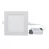 Foco Led embutido 9W cuadrado Luz Calida