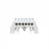 BARRA CONEXION RIEL DIN AISLADA BLANCA 6X16MM - LEXO