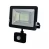 FOCO REFLECTOR LED SLIM 20W C/SENSOR NEGRO LUZ FRIA VKB MULTICHIP