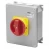 INTERRUPTOR ROTATORIO SOBREPUESTO MET 3P 80A IP65 M/ROJA GEWISS REF GW70572