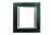 PLACA 3+3 MODULOS  COLOR VERDE SEVRES  MODELO AXOLUTE BTICINO REF HA4826VS