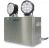 LAMPARA EMERGENCIA 2 FOCOS LED 2X28W INOXIDABLE KOLFF REF KC-2000