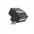 ADAPTADOR TRIPLE 2P+T 10A NEGRO