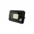 Foco Reflector Led Slim 50w Negro Luz Fria Anti Vandalico